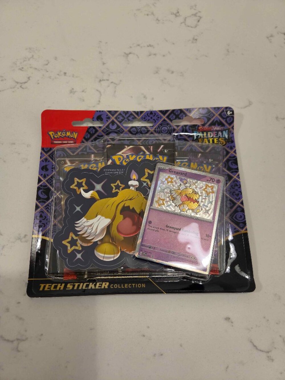 Paldean Fates Tech Sticker Collection (Greavard)